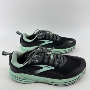 Brooks Women's Cascadia 16 Trail Running Shoes Black Lace Up Sneaker size‎ 11